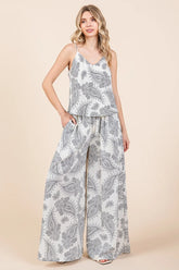 Mittoshop Paisley Print Cami and Pants Set OutfitFlow